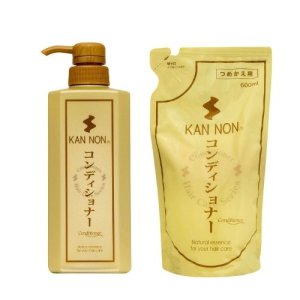 画像3: 【お得な観音温泉ヘアケアセット】シャンプー 本体700ml＋コンディショナー 本体700ml＋各詰替用600ml（合計4個）