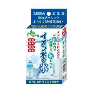 画像1: 日本カルシウム工業 イオン水の氷 24g【3個セット】 水道水で作るアルカリイオン水の氷 塩素 不純物 除去 抗菌 脱臭 消臭 浄水 スティック 国産 日本製