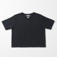 画像2: BINLOJI（ビンロージ）刺繍Tシャツ「王者」【ブラック】 tシャツ レディース カットソー トップス 黒 半袖トップス 半袖 uネック (2)