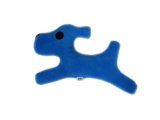 atelier KAZE（アトリエカゼ）アイラブドッグス　ブルー　愛犬のおもちゃに。ハンドメイドの日本製