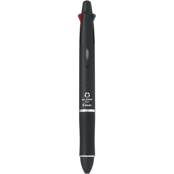 画像1: PILOT（パイロット） ドクターグリップ4+1【ブラック BKHDF1SFN-B】【2個セット】　0.7mm 細字 油性ボールペン 0.5mm シャープペン PILOT (1)
